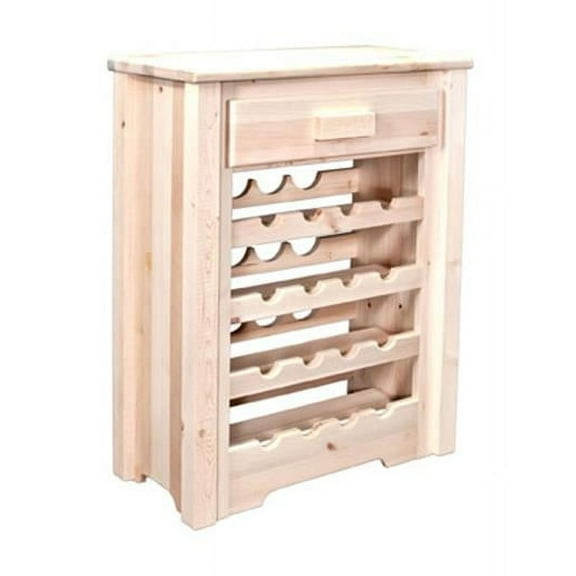 Homestead Collection Wine Cabinet Lacquered