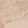 thumbnail image 3 of Sunvit-Panties Juniors Beige Lace Panties (Size S) - Bikini-Style, Nylon-Spandex Blend, Floral Lace & Strappy Waist, Scalloped Edges, Soft for Daily Wear, 3 of 3