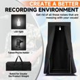 thumbnail image 3 of Estudio de grabación portátil Vocal Booth Starfavor con bolsa, 3 of 7