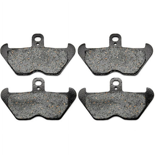 KMG Front Brake Pads Compatible with 1996-2002 BMW R 1200 C - Non-Metallic Organic NAO Brake Pads Set