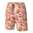thumbnail image 4 of Balery Funny Food Traje de Baño Estilo Hawaiano para Hombre, Shorts de Secado Rápido con Bolsillos-Large, 4 of 6