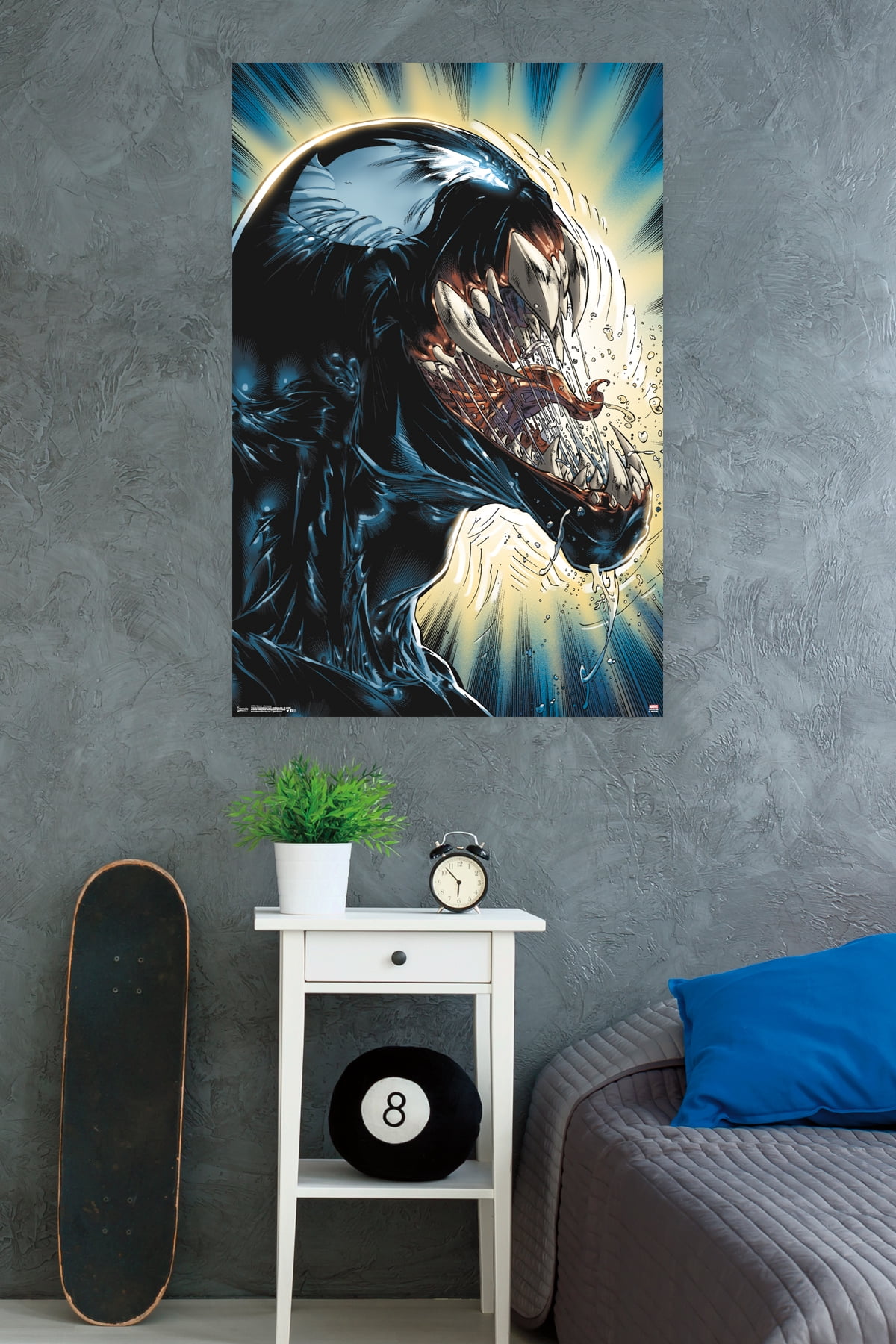 Marvel Comics - Venom - Darkness Wall Poster, 22.375" x 34"
