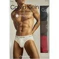 thumbnail image 2 of Calvin Klein Men's Cotton Stretch 3 Pack Classic Fit Hip Brief, Multicolor M, 2 of 4