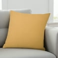 thumbnail image 2 of Mainstays Waffle Knit Pillow, 18" x 18", Yellow, 2 of 8