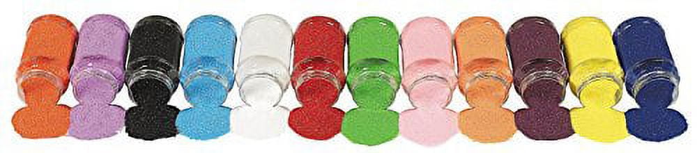 Colorful Craft Sand Assortment, Craft Supplies, Sand & Supplies, Sand Art, 12 Pieces, Assorted