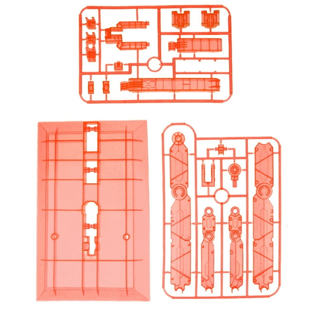 keepw Action Base Suitable Display Stand for 160 1100 PG Figure Sturdy and Durable Red