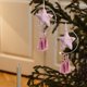 thumbnail image 5 of Decoración Navideña Xihbxyly Estrellas Rosas para Árbol de Navidad, 5 of 7