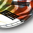 thumbnail image 2 of Designart Oversized Multicolor Analog Round Cottage Modern Wall Clocks, CLM25426-C23, 2 of 3