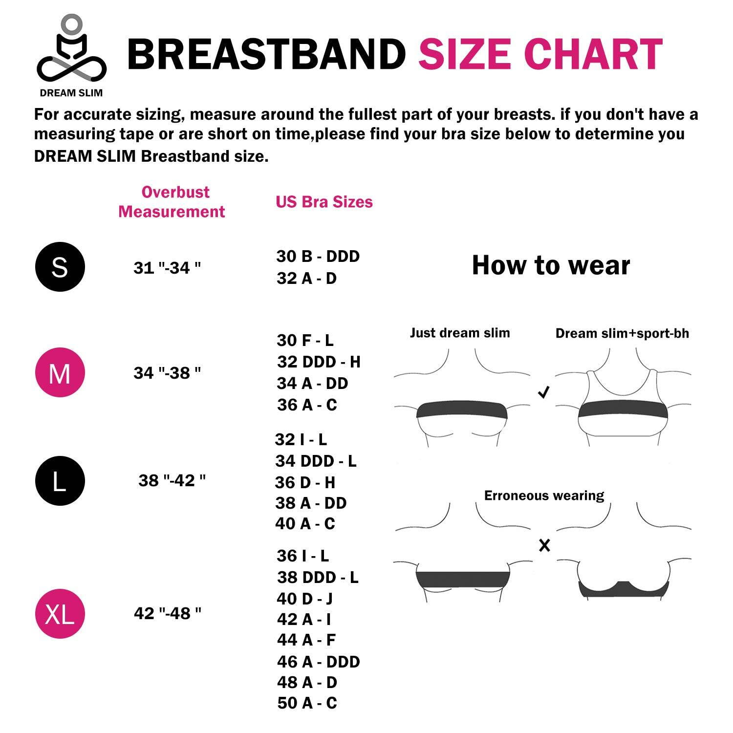 No-Bounce High-Impact Breast Support Band Extra Sports Bras for