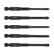 Klein Tools 32234 3-1/2 in. Assorted Bits, Power Driver Set (5-Piece)