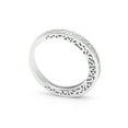 thumbnail image 3 of Cynthia Clear Cz Sterling Silver Anniversary Ring Wedding Band Women Ginger Lyne Collection, 3 of 6