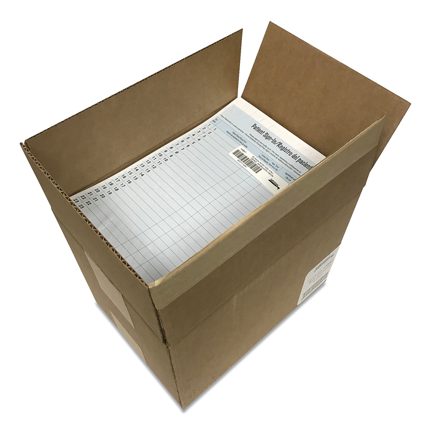 Tabbies, TAB14541, Patient Sign-in Label Forms, 125 / Pack