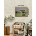 thumbnail image 2 of Drsoum Vintage Landscape Wall Art 11x14in Nature Framed Classic Retro Seatown Prints Farmhouse Kitchen Bathroom Office Decor, 2 of 5