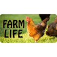 thumbnail image 1 of Farm Life With Chickens Photo License Plate, 1 of 1