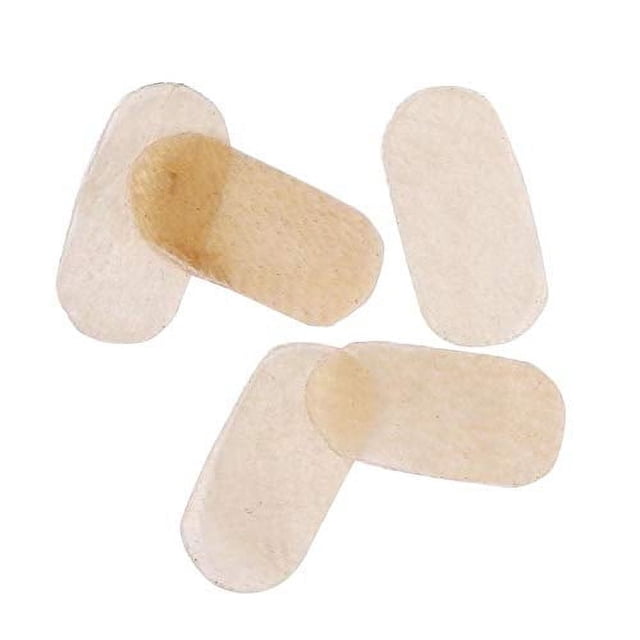 LOVEVER Violin Parts 5pcs Bridge Parchment String Protectors for E String Violin Viola Parts Musical Instruments Accessories Violin String Protector