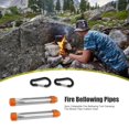 thumbnail image 3 of Tubo de soplador JShteea Herramienta de bramido de Fuego plegable acero inoxidable, 3 of 5