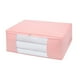thumbnail image 3 of onlyliua Liquidación Bolsa Organizadora de Almacenamiento de Ropa de Gran Capacidad con Asa Reforzada, Tela Gruesa para Edredones, Mantas, Ropa de Cama, Plegable con Cremallera Resistente, Ventana Tr, 3 of 4