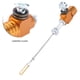 thumbnail image 4 of Vobor Universal Moto Bomba de freno para embrague hidráulico Varilla del cilindro maestro (M10x1.25mm)(oro), 4 of 5