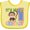 Banana, variant on Inktastic Monkey First Birthday Boys or Girls Baby Bib