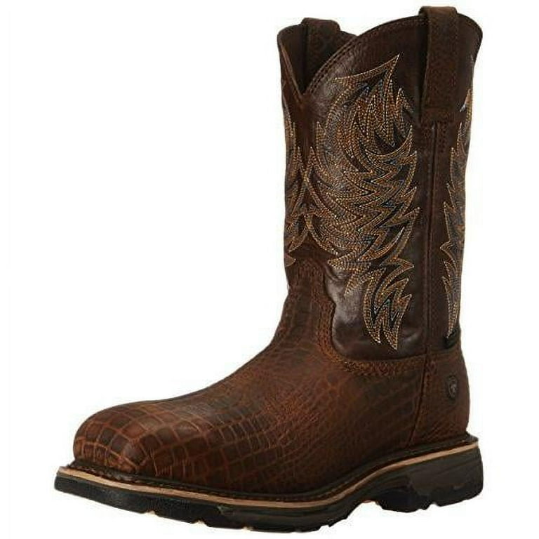 Ariat workhog square toe composite toe cheap