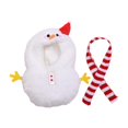 thumbnail image 1 of Ropa de muñeca en miniatura, juguete de muñeca DIY, ropa navideña de muñeco de nieve, atuendos de muñeca, lindo traje de ropa de muñeca para muñeca de, 1 of 9