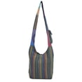 thumbnail image 5 of The Collection Royal Graphic Print Cotton Hippie Hobo Bag, 5 of 7