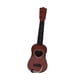 thumbnail image 1 of Ukelele de juguete para niños, mini guitarra de 4 cuerdas, instrumento musical de juguete marron oscuro, 1 of 9