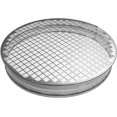 thumbnail image 4 of SURJDE 10" Inch (net 3/8" x 3/8" Inch) Duct End Cap with Steel Mesh-Round Galvanized Steel Cap, Steel Screen-Vent Duct End Cap-Available Different Sizes (4"; 5"; 6"; 8"; 10" 12.4" Inch), 4 of 7