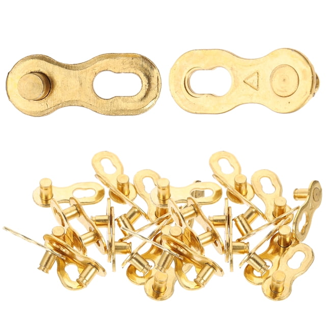 24Pcs Bike Chain Joints Steel Chain Connectors Mountain Bike Chain Joints Replacement Chain Joints