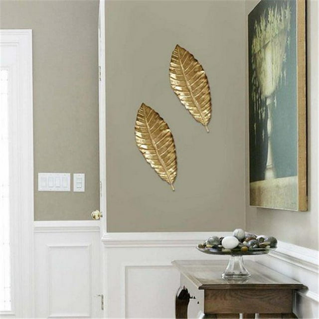 Décor Élégant de Mur de Feuille&44; 21,06 x 8,46 x 1,77 Po.