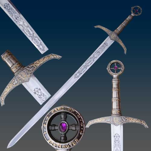 Details about   Robin Hood Sword With Scabbard 