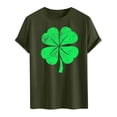 thumbnail image 5 of Goodtrade8 St Patricks Day Mens Clothes Green Irish Casual Crew Neck Graphic Tee Leisure Short Sleeve Men's T-Shirt, 5 of 5