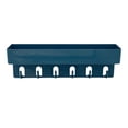 thumbnail image 2 of Estante de baño sin taladro, soporte para champú de pared, organizador de baño adhesivo Darl azul, 2 of 9