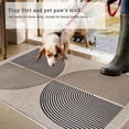 thumbnail image 2 of Easy Jute Front Door Mat Indoor x Entrance Rug Washable Entryway Rugs Low Profile Mud Trapper Floor Mat for House Bobo Indoor Mats for Entrance Front Door Mudroom(Rainbow), 2 of 7