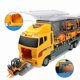 thumbnail image 3 of 26-27 Car Kids Fashion Kids Toy Cars Pull-back Transport Portable Car Carrier Trucks Educational Vehicles Toy Car Set, 3 of 5