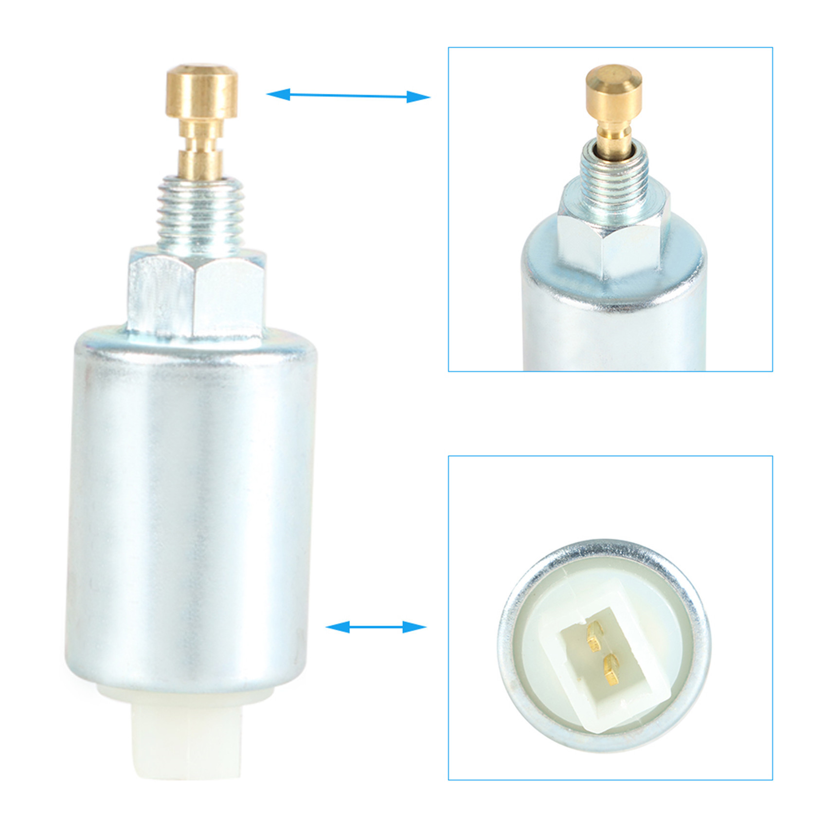 Carburetor Fuel Solenoid 699915 For Briggs & Stratton 31P677, 31P777 & More