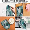 thumbnail image 6 of Coolnut Kitchen Dish & Tea Towel Green Leaves Reusable Cloths for Cooking and Drying Dishes for Home Kitchen Cleaning, 28x18in-1PC, 6 of 6
