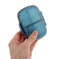 thumbnail image 5 of Unique Bargains 1 Pc 8 Grids Double Layer Pill Case for Travel Blue, 5 of 6