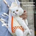 thumbnail image 4 of Pet Cat Carrier Backpack, Adjustable Pet Front Back Cat Dog Carrier Backpack With Legs Out, Portable Double Shoulder Pets Bag For Traveling Hiking Camping, 4 of 7