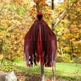 thumbnail image 5 of DAMAI Halloween Hooded Cloak,Scary Ghost Tattered Robe,Renaissance Medieval Wizard Death Cape for Adult Men Women, 5 of 6