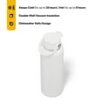 thumbnail image 2 of RTIC 40 oz Ceramic Lined Insulated Outback Water Bottle, Leak Resistant, White, 2 of 6