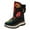 Z5 Black, variant on REDARER Kids Winter Snow Boots Ã¢ÂÂ Waterproof Anti- -Lined Zip-Up Booties for Boys & Girls, Warm Outdoor School Shoes,Color:Army Green,Size:3.5