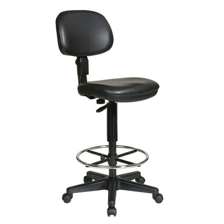 furnifact black drafting chair tall product