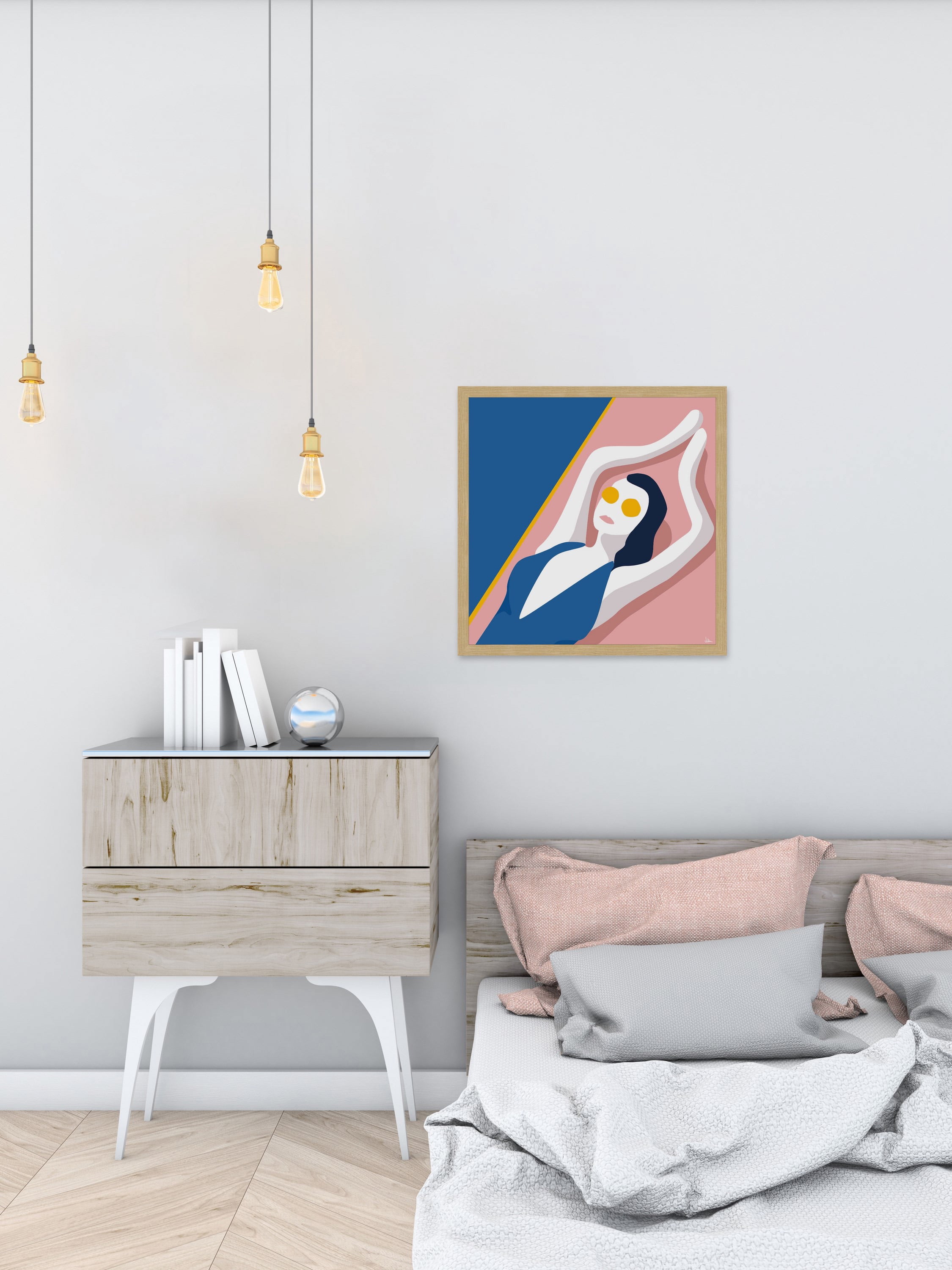 Lovely Day Framed Painting Print