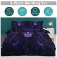 thumbnail image 6 of Simple Purple Ripple Bedding Sets Twin Duvet Cover 3 Piece Cute Bed Set for Boys Girls Kid, 6 of 6