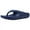 Navy, variant on Litfun Orthotic Flip Flops for Women, Pillow Soft Recovery Thong Sandals Slippers, Summer Beach Shoes with Arch Support, Black