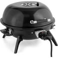 thumbnail image 3 of Electric Grill,Electric BBQ Grill with Temperature Control, Double Layer Design, 304 stainless,Portable Removable Grill Small Stove for Indoor and Outdoor BBQ,1600W (Black), 3 of 16