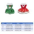 thumbnail image 3 of Methold Ropa para perros, vestido de Navidad, suministros para mascotas, gran resistencia, mano de obra fina, verde, bonito, transpirable, para Ropa para mascotas Verduras Methold PT004236-05, 3 of 6