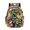 Stars Dinosaur Pattern, variant on SCRAWLGOD Camo Forest Print Green 17 Inch 600D Backpack, Multi-Pocket Kids Bookbag, Schoolbag for Middle School Travel Camping Vacation, Large Capacity Daypack