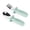 Blue, variant on LulyBoo 2-Piece Stainless Steel Solid Print Flatware Sets